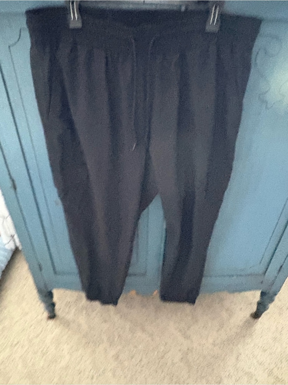 Black Drawstring Joggers!
